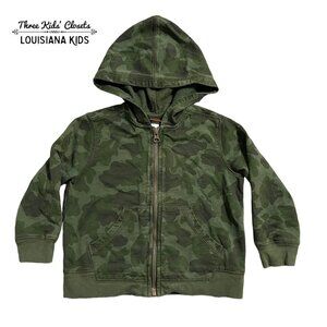 Tea Collection 18-24m Camouflage Camo Zipper Hoodie